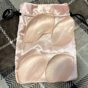 Woman silicone breast insert enhancers set of 2